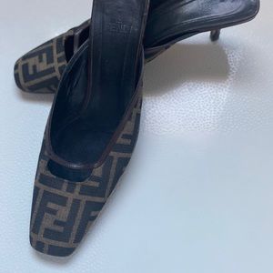 Authentic Fendi Mules